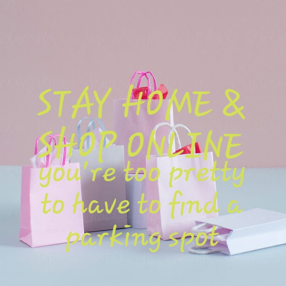 🛍 STAY HOME & SHOP ONLINE 💳
